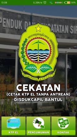 CEKATAN (CETAK KTP TANPA ANTRIAN)